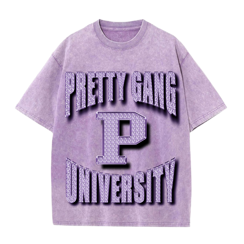 Purple P Gang with Crushed Diamonds Shirt