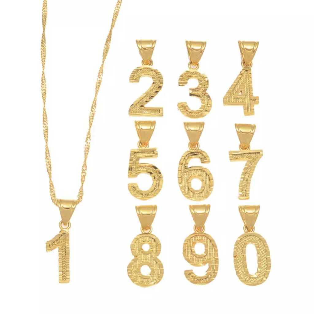 Number Pendant