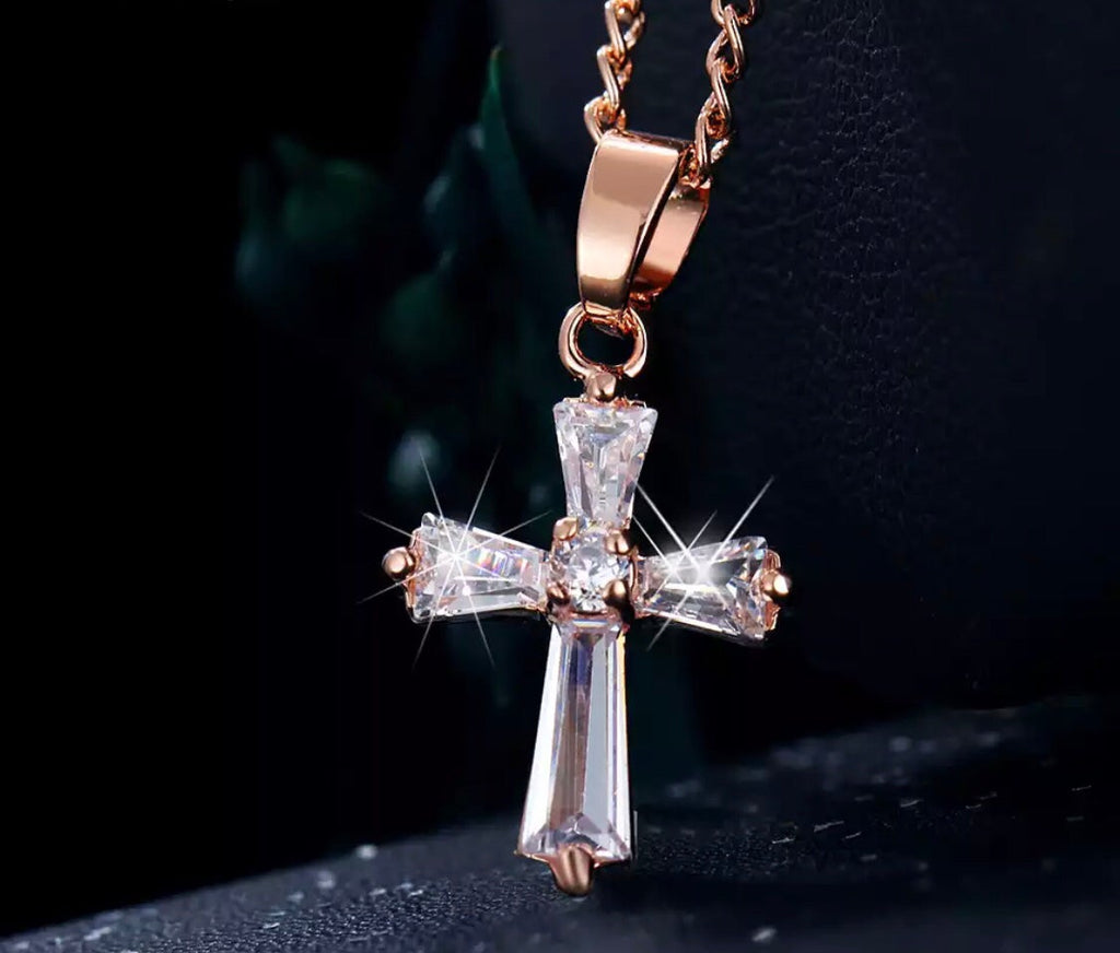 Mini Crystal Cross